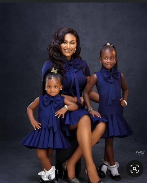 Mom And Daughter Matching Dresses, Baby Dedication Outfit, Mom And Daughter Dresses, Mummy And Daughter, Mommy Daughter Dresses, Mom Daughter Matching Dresses, Nigerian Lace Dress, Mom Daughter Outfits, Mommy Daughter Outfits