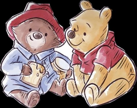 Oso Paddington, Winnie The Pooh Drawing, Pooh Pictures, Winnie The Pooh Pictures, Cute Winnie The Pooh, Bear Drawing, Winnie The Pooh Quotes, Winnie The Pooh Friends, Pooh Quotes