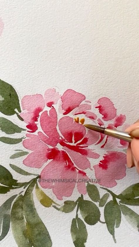 thewhimsicalcreative on Instagram: Relaxing Simple Watercolour Peony 😍♥️ . Paints @winsorandnewton Paper @artessentialsin supplies from @artloungein . . . . . . . . . . . .… Watercolour Peonies, Watercolour Peony, Watercolor Peonies, Twelve Days Of Christmas, Easy Watercolor, Wedding Stationary, Fabric Painting, Dried Flowers, Peonies