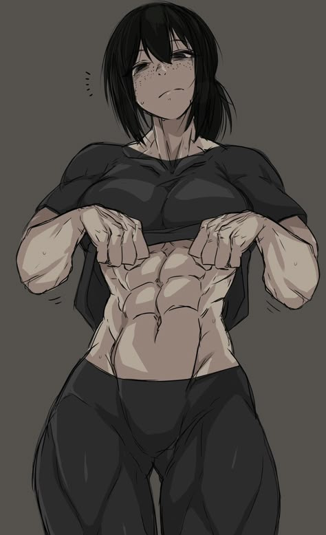 Tomboy Art, Buff Women, Female Drawing, Female Character Design, Anime Poses Reference, Drawing Base, Anime Poses, Art Reference Poses, Fantasy Character Design