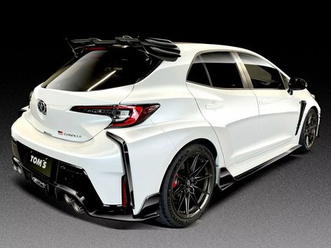 Tom’s Racing Has Made The Toyota GR Corolla Even Crazier | Carscoops Gr Corolla, Toyota Corolla Sport, Corolla Sport, Toyota Corolla Hatchback, Rally Drivers, Corolla Hatchback, Car Drawing, Car Tattoos, Car Decorations