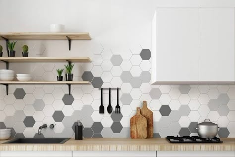 Backsplashes With White Cabinets, White Cabinets Backsplash, Kitchen Ideas Backsplash, Types Of Kitchen Layouts, Black Tiles Kitchen, Back Splash Patterns For Kitchen, Backsplash In Kitchen, Kitchens Backsplash, Backsplashes Kitchen