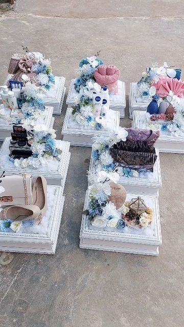 Seserahan Hantaran Wedding, Hantaran Lamaran, Seserahan Lamaran, Box Hantaran, Wedding Hampers, Hantaran Kahwin, Seserahan Hantaran, Muslim Wedding Gown, Hantaran Pernikahan