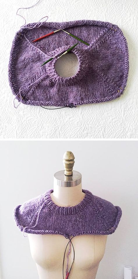 How to improvise a top-down sweater, Part 3: Finishing the neck and yoke Knitting For Dummies, Nordic Knitting, Raglan Sweater, Sweater Knitting Patterns, Knit Stitch, Knitting Tutorial, Top Down, Knitting Techniques, Sweater Pattern