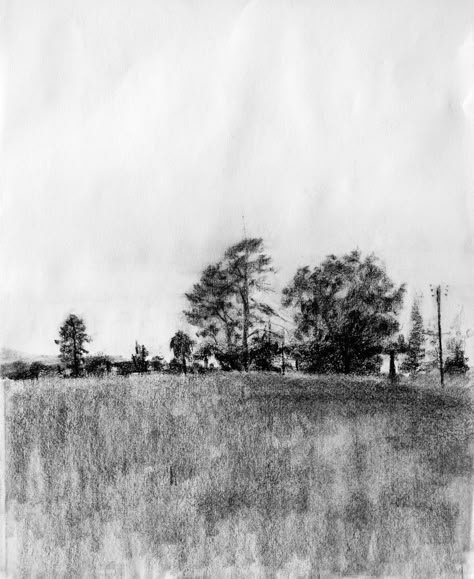 Sergio Lopez. Charcoal Landscape ... Charcoal Artwork, Landscape Pencil Drawings, Art Charcoal, Landscape Sketch, Charcoal Sketch, Charcoal Art, 수채화 그림, Landscape Drawings, Charcoal Drawing