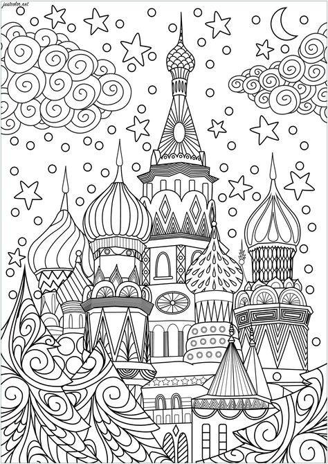 Tattoo Coloring Book, House Colouring Pages, Unique Coloring Pages, Adult Coloring Designs, Adult Coloring Book Pages, Patriotic Flag, Creative Colour, Fashion Hacks, Christmas Coloring Pages