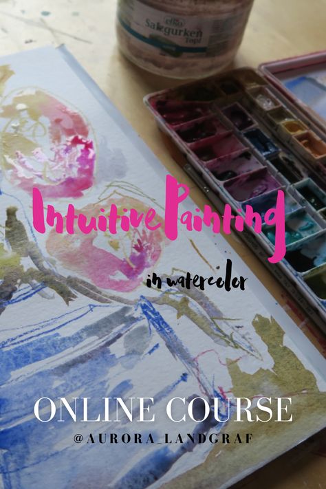 Unleash your creativity and find joy in every brushstroke with my Intuitive Painting in Watercolor course! Discover the beauty of loose and free painting with watercolors, and learn how to develop a workflow that encourages creativity. Join us as we explore the endless possibilities of painting loose abstract florals and other subjects. Watercolor Course, Painting With Watercolors, Free Painting, M Learning, Intuitive Painting, Find Joy, Reality Check, Feeling Stuck, Online Painting