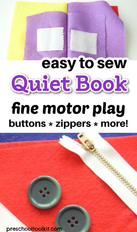 Homemade felt busy book for kids fine motor and sensory play Button Sensory Activities, Baby Busy Book Diy, Busy Book Diy, Buttoning Activities, Felt Busy Book, Homemade Baby Toys, Diy Busy Books, Baby Busy Book, Diy Busy Board