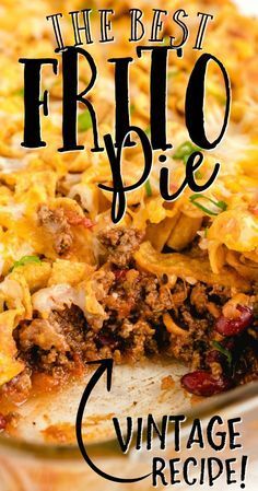 Corn Chip Casserole Frito Pie, Frito Pie Casserole Ground Beef, The Best Frito Pie, Best Frito Pie, Easy Mexican Food Recipes Vegetarian, Chicken Chili Frito Pie, Homemade Frito Pie, Texas Frito Pie Recipe, Frito Pie Recipe With Canned Chili