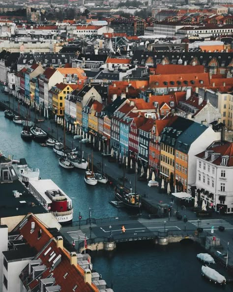 Denmark Aesthetic, Copenhagen Aesthetic, Copenhagen City, Copenhagen Travel, Denmark Travel, Samar, Copenhagen Denmark, Beautiful Places To Travel, Travel Inspo