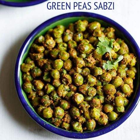 dry green peas recipe Peas Recipe Indian, Peas Masala Recipe, Green Peas Recipe, Green Peas Curry, Indian Paneer Recipes, Veg Manchurian Recipe, Green Peas Recipes, Peas Recipes, Pea Snacks