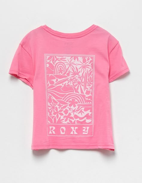 Tillys Clothing, Preppy Graphic Tees, Preppy Items, Shirt Branding, Roxy Logo, Preppy Shirt, Trendy Shirt Designs, Preppy Summer Outfits, Preppy Clothes