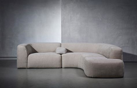 Curved Sectional Sofa, Round Couch, Curved Couch, Couches Living, Curved Sectional, Dining Sofa, Round Sofa, Lounge Design, Curved Sofa