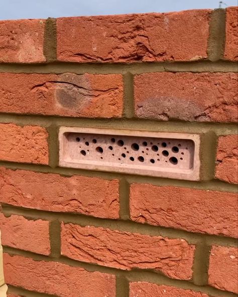 Bricks For Bees | brick, bees | These bricks create homes for Bees🧱🐝 | By UNILAD Tech Bee