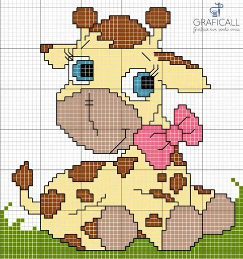 Baby Cross Stitch Patterns, Cross Stitch For Kids, Pixel Crochet, Animal Cross Stitch Patterns, Disney Cross Stitch, Baby Cross, Cross Stitch Baby, Cross Stitch Alphabet, Cross Stitch Animals