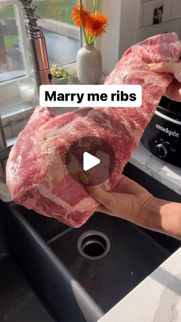 The Daily Nelly on Instagram: "He will be obsessed with you. #ribs #crockpotrecipes #crockpot #recipe #recipesofinstagram" Rib Crockpot Recipes, Ribs In Crockpot Slow Cooker, Crockpot Ribs Recipes Slow Cooker, Slow Cooker Videos, Pork Ribs In The Crockpot, Crock Pot Ribs Recipe, Ribs Recipe Slow Cooker, Beef Ribs Crockpot, Ribs Crockpot