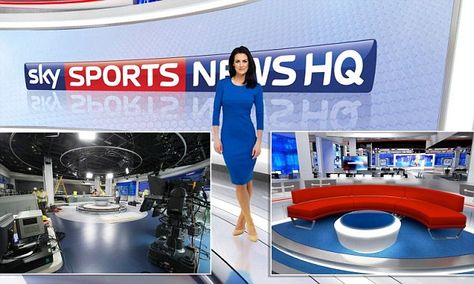 #Design Sky Sports, Sky News, News Studio, August 12, American Football, Sports News, Desk, Football, Social Media