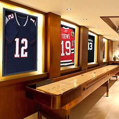 Jersey Frame Display Case, Large Shadow Box, Sports Jersey Display Case - Bed Bath & Beyond - 37849831 Sports Jersey Display, Jersey Frame, Large Shadow Box, Jersey Display Case, Jersey Display, Framed Jersey, Organization Decor, Home Decor Store, Shadow Boxes