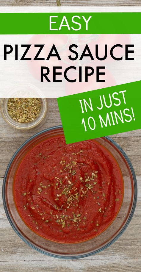 How To Make Pizza Sauce From Tomato Sauce, Tomato Sauce For Pizza Base, Home Made Pizza Sauce With Tomato Paste, Tomato Paste Pizza Sauce Recipe, Instant Pot Pizza Sauce, Homemade Pizza Sauce Easy, How To Make Pizza Sauce, Pizza Sauce From Tomato Sauce, Pizza Sauce From Tomato Paste