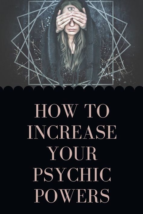 Spell For Psychic Abilities, How To Increase Psychic Abilities, Psychic Spell, Increase Psychic Abilities Spell, Sigil For Psychic Ability, Psychic Superpowers, Call My Power Back To Me Spell, Psychic Power Spell, Psychic Abilities Test