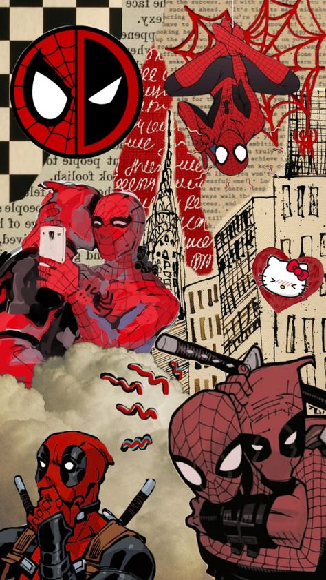 I LOVE THEM SO MUCH <333 #spideypool #spiderman #deadpool #marvel #lgbt Wallpapers Spideypool, Spideypool Aesthetic, Spiderman And Deadpool, Spider Man And Deadpool, Deadpool Y Spiderman, Spiderman Deadpool, Deadpool X Spiderman, Simplistic Wallpaper, Deadpool Marvel