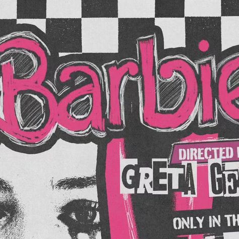 nothing last 4ever on Instagram: "353. barbie This Barbie is Punk. Spent many hours working on this one, hope you like it 🩷🖤 #artgram #posterart #design #designfeed #grqphiclounge #posterunion #movieposter #barbiemovie #barbie #vintagelab #punk #grunge #xeroxart #graphicsdesign #merchdesign" Pop Punk Graphic Design, Punk Barbie Aesthetic, Gothic Barbie Aesthetic, Barbie Graphic Design, Grunge Barbie, Punk Moodboard, Podcast Photoshoot, Mattel Logo, Punk Barbie