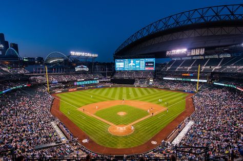 Your ballpark guide to T-Mobile Park: Information, history, photos, directions, tickets, and merchandise of the Mariners stadium. Mlb Stadium, Field Fence, Safeco Field, Concert Venues, Mlb Stadiums, Presidential Suite, California Missions, Baseball Park, Destin Hotels