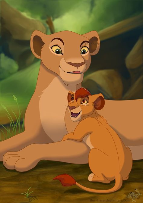 Nala and her son, Kopa yes Nala had a son it's the cub we see at the end of film 1 Lion King Simba's Pride, Lion King 1 1/2, Lion King 3, Disney University, Lion King 1, Lion King Drawings, Lion King Pictures, Lion King Fan Art, Lion King 2