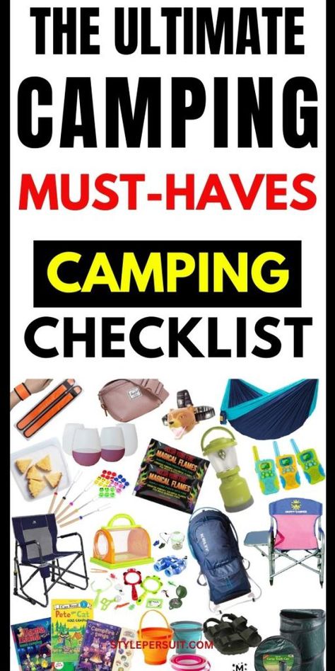 Camping Essentials Checklist – What To Take Camping Tent Camping Essentials List, First Time Camping Checklist, Tent Camping Essentials, Car Camping Checklist, What To Bring Camping, What To Take Camping, Camping Supply List, Camping Essentials List, Essential Camping Gear