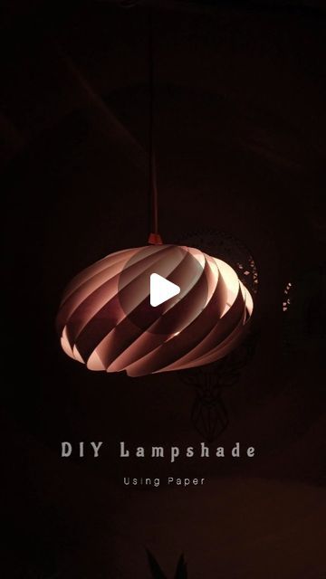 Craft & Papery on Instagram: "Paper Magic : Crafting the Trendiest DIY Lampshade! ✨ Deck the halls with DIY brilliance! ✨ Join me in creating stunning paper lampshades to illuminate your home this festive season. Let's add a personal touch to our spaces and make this celebration truly shine. 🏡🎉 #DIYDecor #FestiveCrafting #PaperLampshade Supplies 1. Ivory sheet 2. Bamboo 3. Superglue 4. Fevicol 5. Bulb and holder #lamp #lampshade #diy #diydecor#paperlampshade #featival #diwali #homedecor #reelsinstagram #handmade #papercraft #papercrafting" Lampshade Diy, Diy Lampshade, Paper Magic, Paper Lampshade, Diy Lamp Shade, Diy Lamp, Deck The Halls, Lampshades, Festive Season