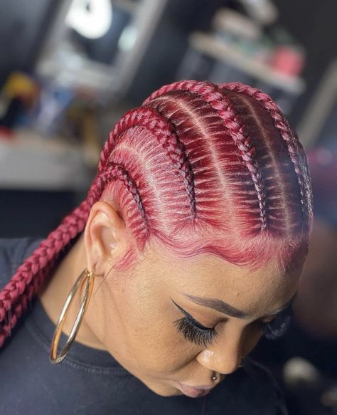 Cornrows Natural Hair, Cornrows Braids For Black Women, Feed In Braids Hairstyles, Braids Hairstyles Pictures, Twist Braid Hairstyles, Feed In Braid, Protective Hairstyles Braids, Crochet Braids Hairstyles, Pretty Braided Hairstyles