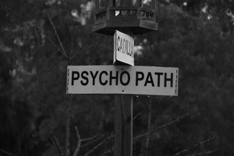 A road less travelled - Imgur Street Sign, Visual Statements, E Card, Street Signs, American Horror Story, Funny Signs, I Smile, Dark Aesthetic, Dark Side