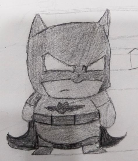 Small Bat man Bat Man Drawings, Batman Sketch Easy, Batman Drawing Ideas, Batman Sketchbook, Batman Drawing Easy, Bat Drawing, Superhero Sketches, Cute Batman, Batman Drawing