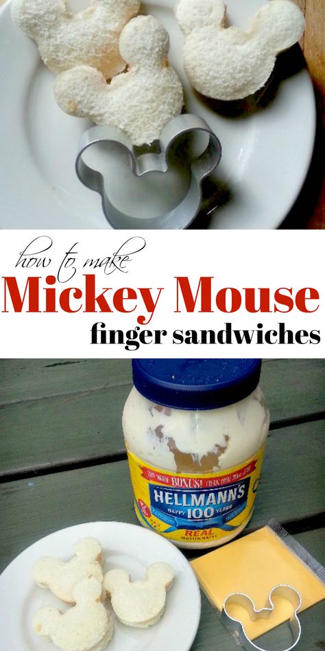 These ar so cute and so simple, but make a fun little treat for Disney fans! Cute Mickey Mouse fingers sandwiches are a real treat and will put a smile on their faces - perfect for daycare, preschool or even a fun way to send a smile with a packed lunch! I always struggle to find lunch ideas and these are both yummy and cute, and definitely perfect for Disney fans! Grilled Chicken Wraps, Classic Grilled Cheese, Disney Treats, Finger Sandwiches, Making Lunch, Prepped Lunches, Copycat Recipes, Healthy Lunch, Lunch Recipes