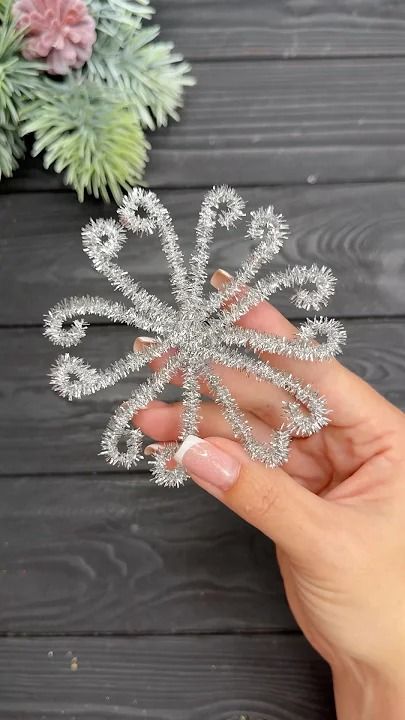 Christmas 2024 🔥🔥 DIY Christmas Decorations 2024 Christmas Craft Ideas How to make Christmas tree decorations! ❄️ DIY Christmas Ornaments Pipe Cleaner Chri... Snowflake Pipe Cleaner Ornaments, Pipecleaner Snowflakes Diy, Christmas Ornaments With Pipe Cleaners, Christmas Pipe Cleaner Crafts For Kids, Clothespin Snowflake Diy, Pipe Cleaner Stars, Pipe Cleaner Star Ornament, Diy Pipe Cleaner Ornaments, Pipecleaner Snowflakes Beads