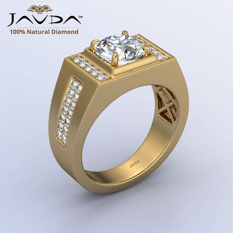 Gold Ring Men Wedding, Cool Mens Rings Unique, Gents Rings Diamond For Men, Diamond Engagement Rings For Men, Mens Gold Diamond Rings Wedding, Gold Diamond Ring Men, Unique Ring Designs For Men, Mens Finger Rings Gold, Male Gold Ring