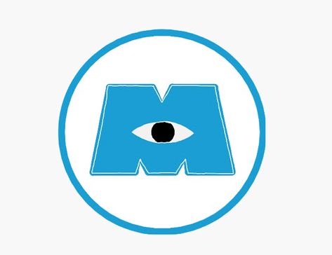 My had-drawn rendition of the Monsters Inc logo from one of my favorite childhood movies. Monsters Inc Logo, Inc Logo, Monster Inc, Childhood Movies, Drawing Stuff, Monsters Inc, Logo Sticker, Grimm, Logo Color