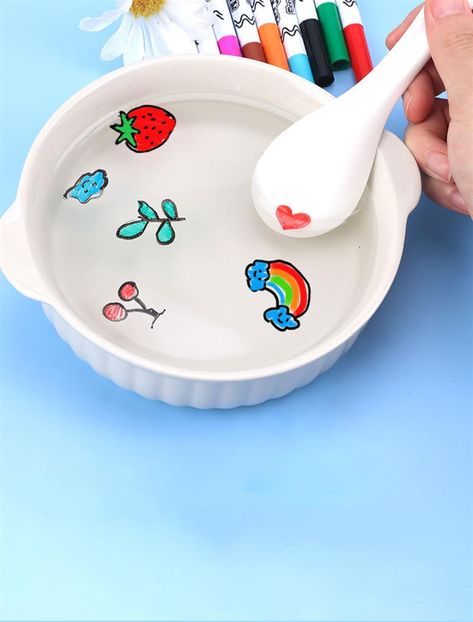 Magic Water Pen Color Whiteboard Pen Children'S DIY Painting Early Education Magic Pen Floating Drawings Markers Float In Water - AliExpress Magic Pen, Pen Doodles, Magic Water, Floating In Water, Water Painting, Dot Art, Early Education, Pen Sets, Dots Art