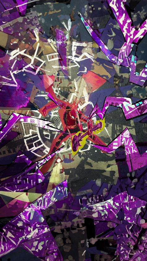 Spider Punk Background, Spider Verse Background, Spiderpunk Wallpaper, Spider Punk Wallpaper, Punk Background, Spider Wallpaper, Hobie Brown, Punk Wallpaper, Spider Punk