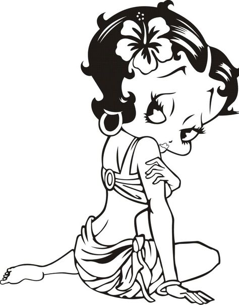 Here, in these Betty Boop theme coloring pages, the character is presented in various stances sporting different attires. Description from bestcoloringpagesforkids.com. I searched for this on bing.com/images Betty Boop Coloring Pages, Cartoon Girl, Betty Boop, Coloring Pages For Kids, Coloring Page, Free Printable, Coloring Pages, For Kids, Black And White