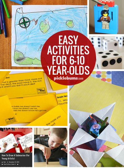 Easy Activities for 6-10 year-olds - keep those kids busy with simple, low-pre, low-mess, ideas. Eyfs Christmas, Activities For Boys, Diy Crafts For Adults, Harry Potter Crafts, Easy Activities, Fun Craft, Creative Activities, Christmas Activities, Business For Kids