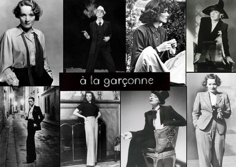 Let's Hear It For La Garçonne - Petite Over 40 Garconne Style, 20’s Style, Style Transformation, Masculine Feminine, Gabrielle Chanel, Chanel Couture, Western Women, Picture Day, Virtual Fashion