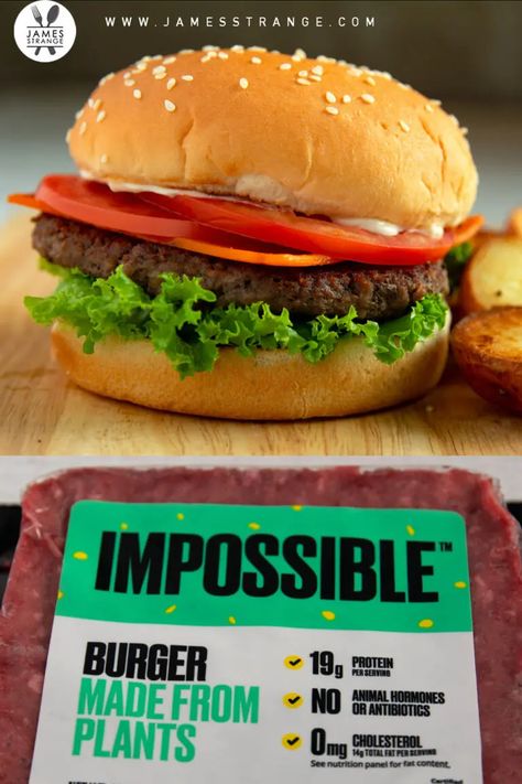 Impossible Burger Recipe, Burger At Home, Smash Burger Recipe, Vegan Burger Recipe, Best Vegan Cheese, Burger Meat, Impossible Burger, Burger Seasoning, Weekly Meals