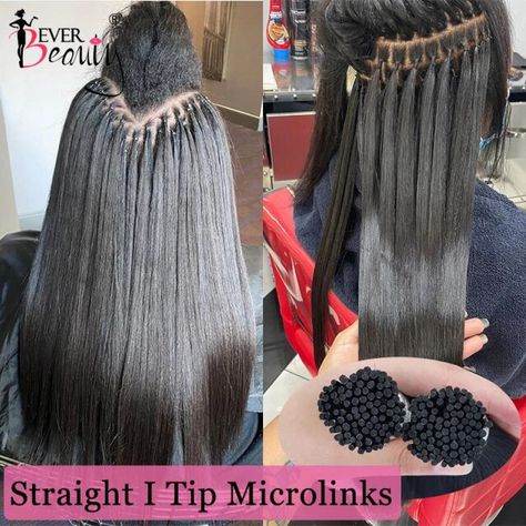 Hair Extensions For Black Women, Extensions For Black Women, Microlink Hair Extensions, Weave Hairstyles Braided, Wholesale Hair Extensions, Aliexpress Hair, I Tip Hair Extensions, Natural Hair Extensions, Black Hair Extensions