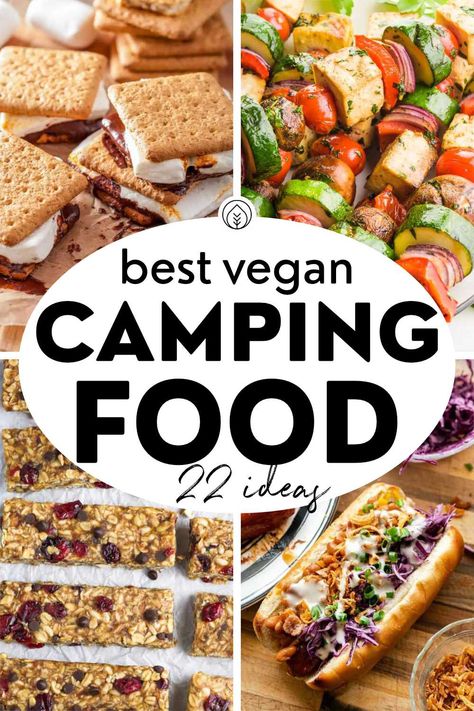 Camping Food Recipes, Vegetarian Camping Recipes, Vegan Camping Food, Vegetarian Camping, Camping Food Ideas, Healthy Camping Food, Camping Menu, Camping Dishes, Easy Camping Meals