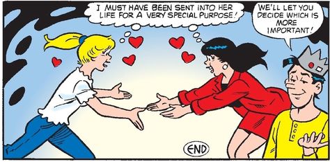 (67) #beronica – @snixx on Tumblr Betty X Veronica, Archie Comics Betty, Dan Decarlo, Betty Veronica, Betty And Veronica, Veronica Lodge, Comics Story, Betty Cooper, Archie Comics