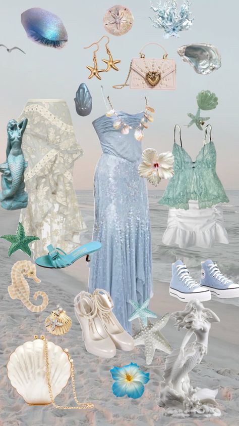 #mermaid #mermaidvibes #mermaidcoreaesthetic #mermaidcore #mermaidcoreoutfit #aesthetic #aestheticfashion #cuteoutfits #aestheticoutfits Boho Fits, Mermaid Halloween, Winter Color Palette, Girl In Water, Mermaid Outfit, Mermaid Aesthetic, Mermaid Costume, + Core + Aesthetic, Aesthetic Outfit