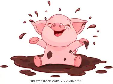 Happy Pig Images, Stock Photos & Vectors | Shutterstock Piglet Drawing, Pig Images, Pig Tattoo, Cute Piggy, Pig Painting, Happy Pig, Pig Drawing, Pig Wallpaper, Pig Illustration