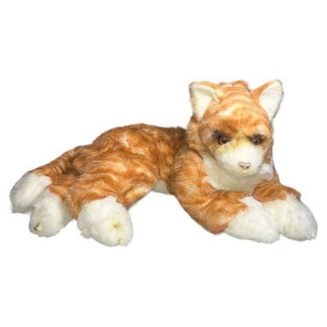 Russ Yomiko Orange Tabby Ginger Cat Plush Stuffed Animal Kitten 20" Realistic Ginger Cat, Orange Tabby, Cat Plush, Ginger Cats, Stuffed Animal, Ginger, Kittens, Orange, Animals