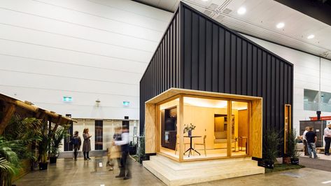 Gallery of Grimshaw Creates Tiny House Prototype to Address Australia's Housing Crisis - 2 Sustainable Tiny House, Riverside House, Building A Container Home, Micro House, Casa Container, Shipping Container Homes, Design Jobs, Prefab Homes, Ikea Furniture